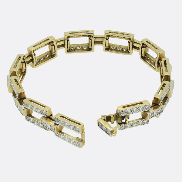 Tiffany & Co. Mid-Century Diamond Bracelet
