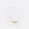 La Marquise Ruby and Diamond Fish Pendant Necklace