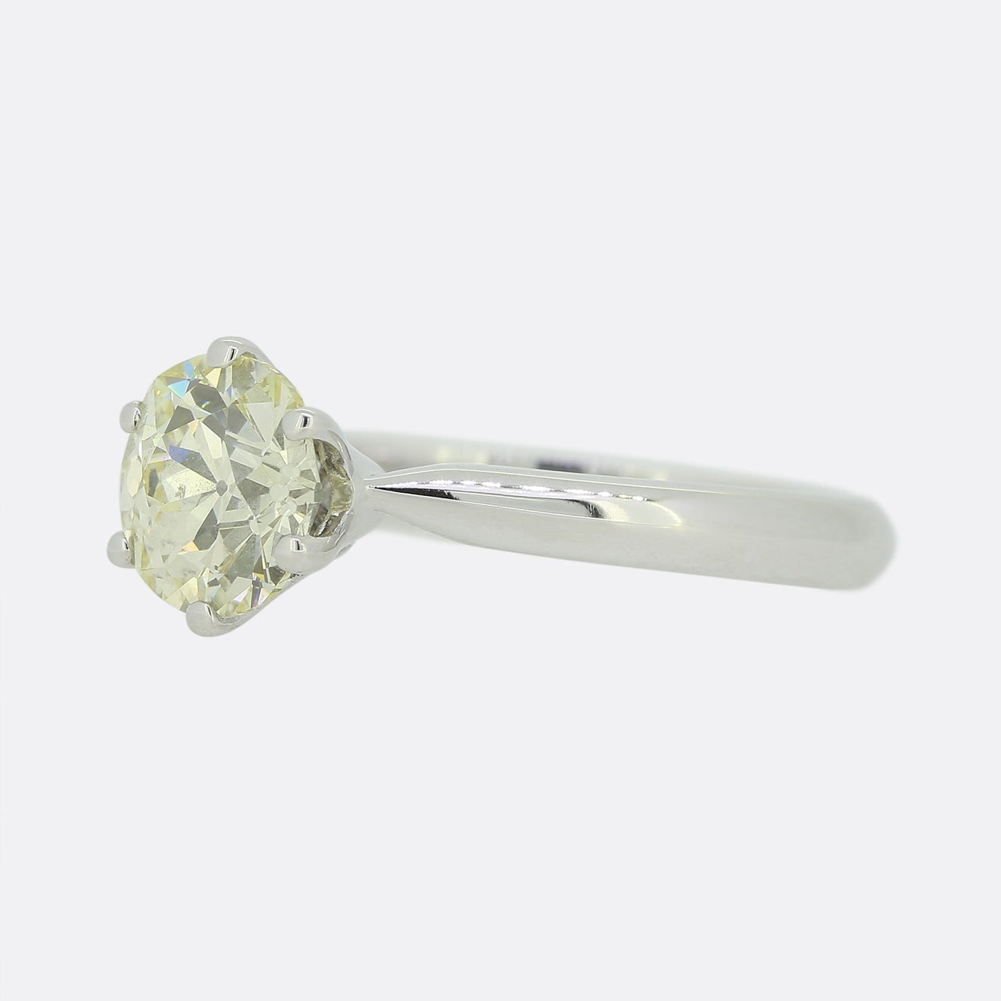 1.30 Carat Diamond Solitaire Engagement Ring