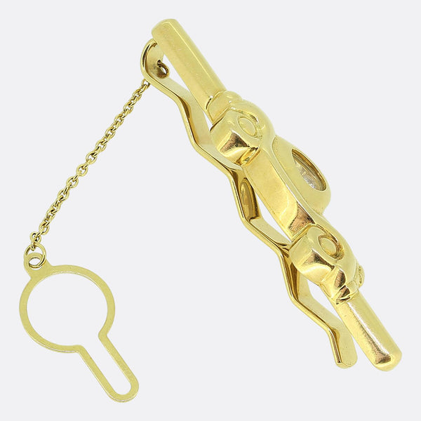 Chopard Happy Diamonds Vintage Car Tie Clip