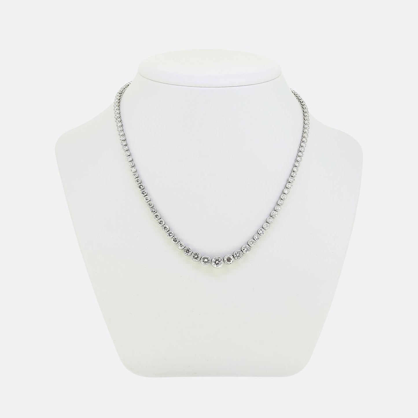 Mid-Century 12.00 Carat Diamond Necklace