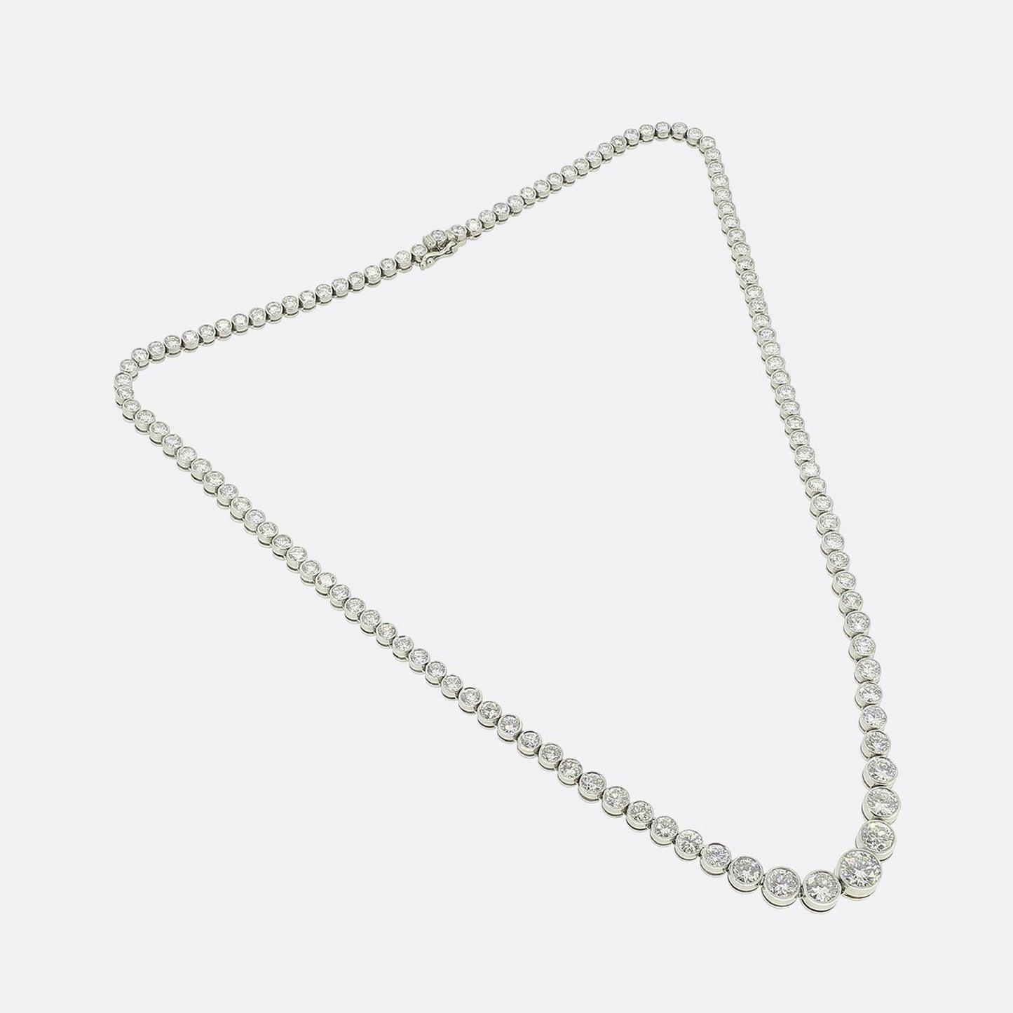 Mid-Century 12.00 Carat Diamond Necklace