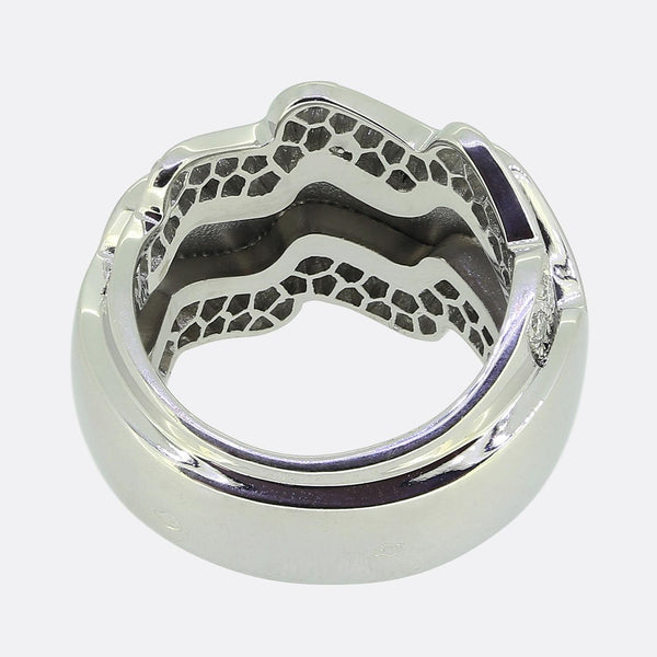 Van Cleef & Arpels Diamond Wave Ring