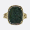Victorian Bloodstone Intaglio Signet Ring