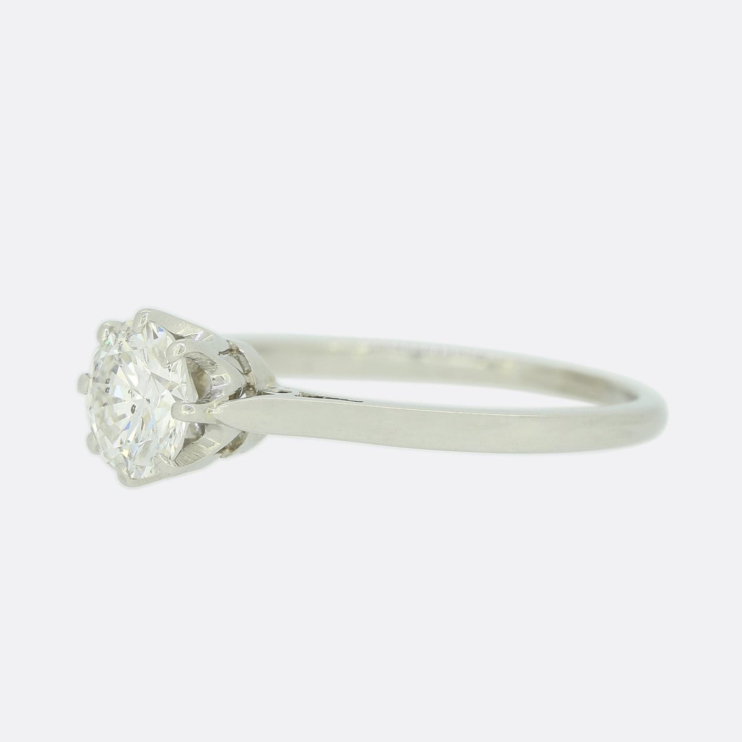 0.94 Carat Diamond Solitaire Engagement Ring
