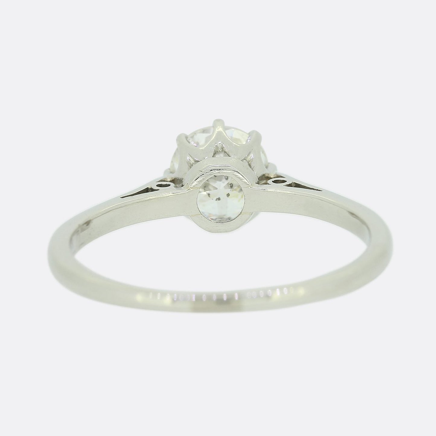 0.94 Carat Diamond Solitaire Engagement Ring