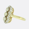 Edwardian Style 1.00 Carat Diamond Tablet Ring