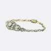 Victorian Rose Cut Diamond Bracelet