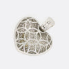 3.37 Carat Diamond Love Heart Pendant
