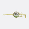 Jockey Riding Horse Essex Crystal Tie Clip