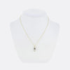 Victorian 0.90 Carat Old Cut Diamond Pendant