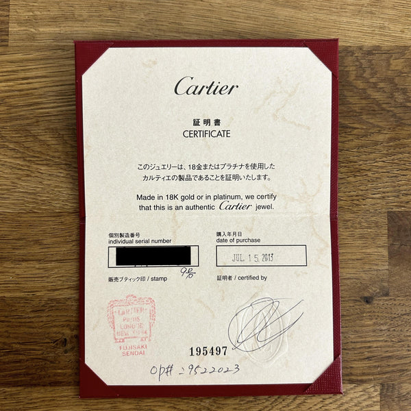 Cartier Diamond Half-Eternity Ring