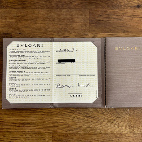 Bvlgari B.Zero1 Three Band Diamond Ring Size I (48)