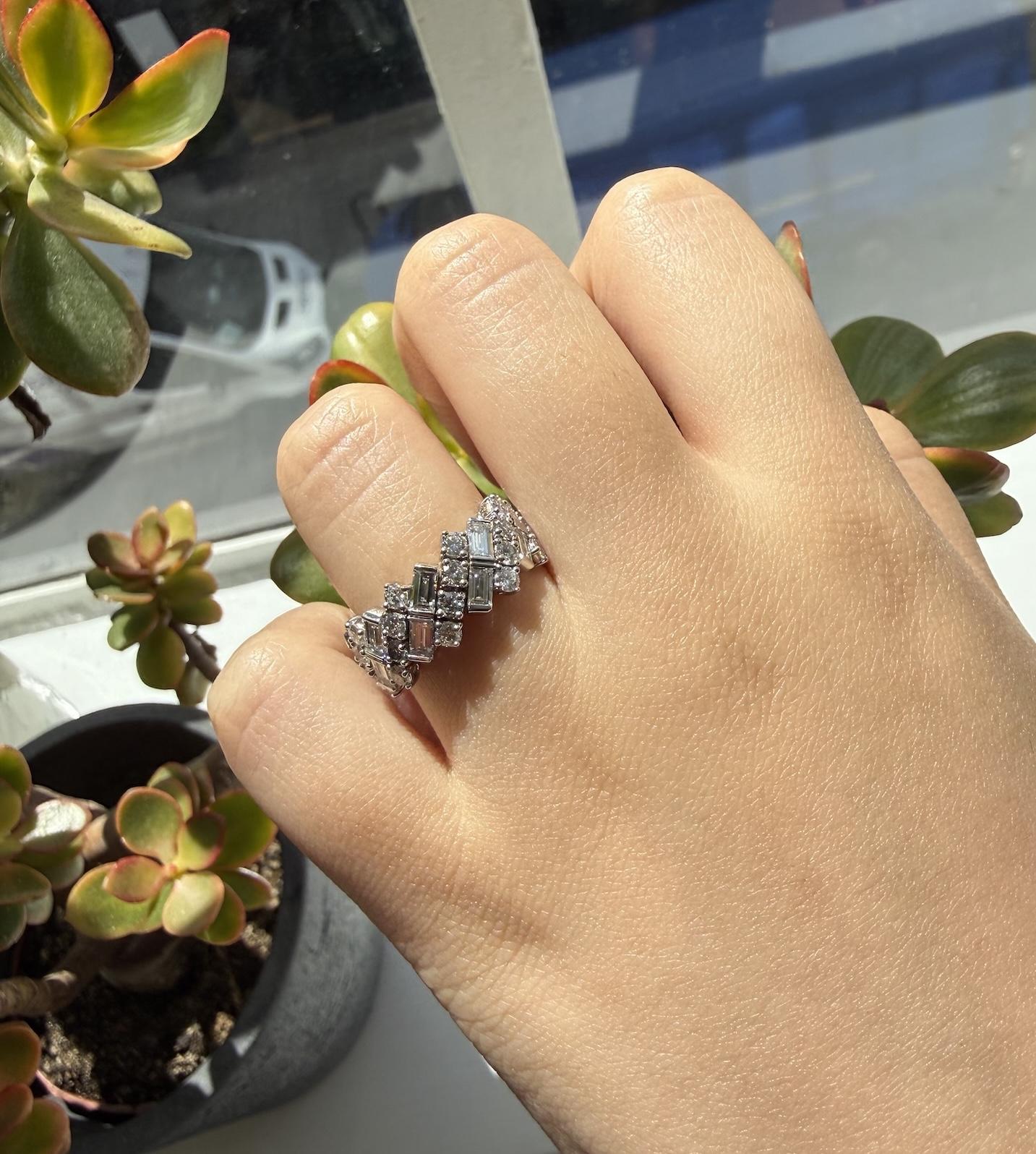 Cartier Diamond Reflection Ring