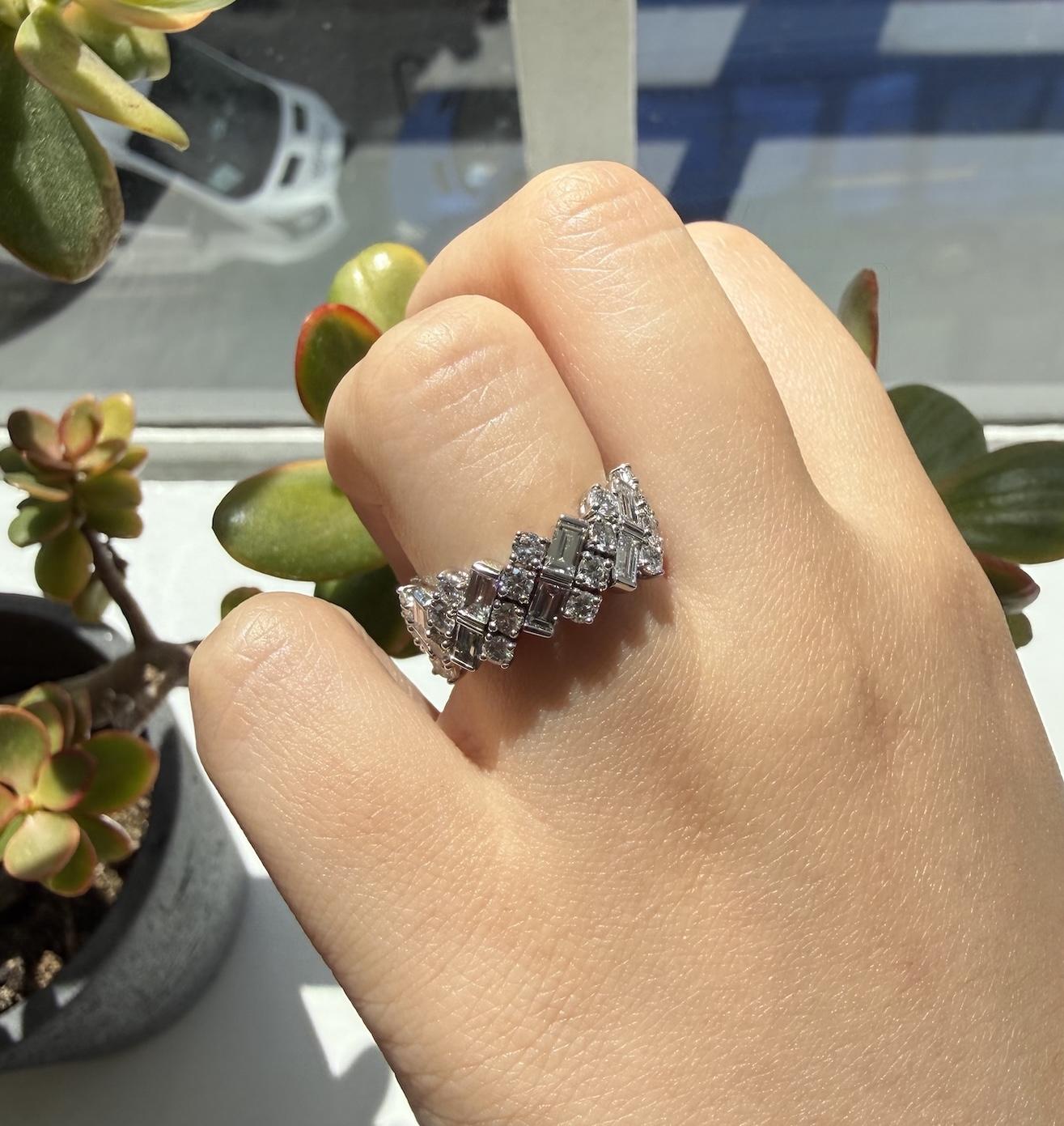 Cartier Diamond Reflection Ring