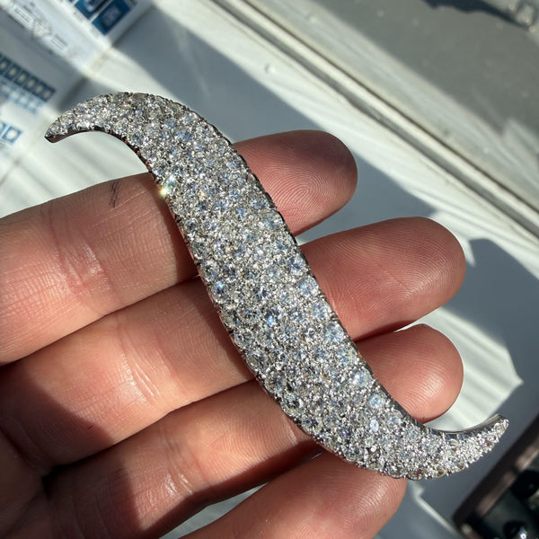 Vintage Diamond Brooch