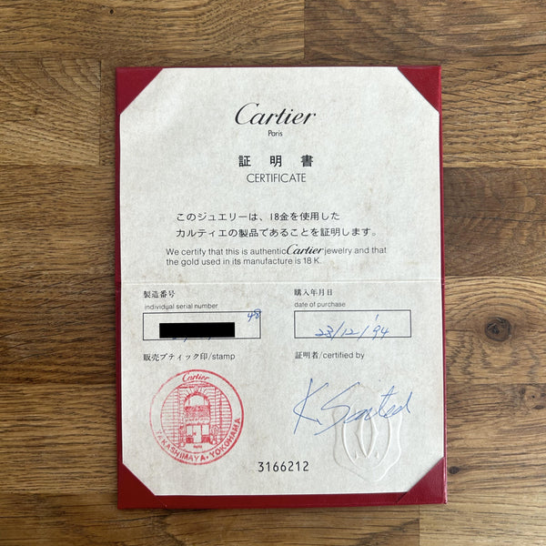 Cartier Pavé Diamond Set Ring