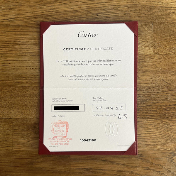 Cartier Clash De Cartier Large Model Bracelet Size 17