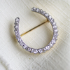 Howard & Co. Edwardian Diamond Horseshoe Brooch