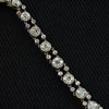 Art Deco 5.70 Carat Old Cut Diamond Bracelet