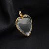 Victorian Rock Crystal Heart Pendant