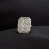 Early 20th Century Diamond Tablet Ring