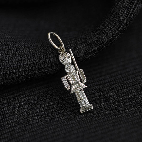 Cartier Art Deco Diamond Nutcracker Charm