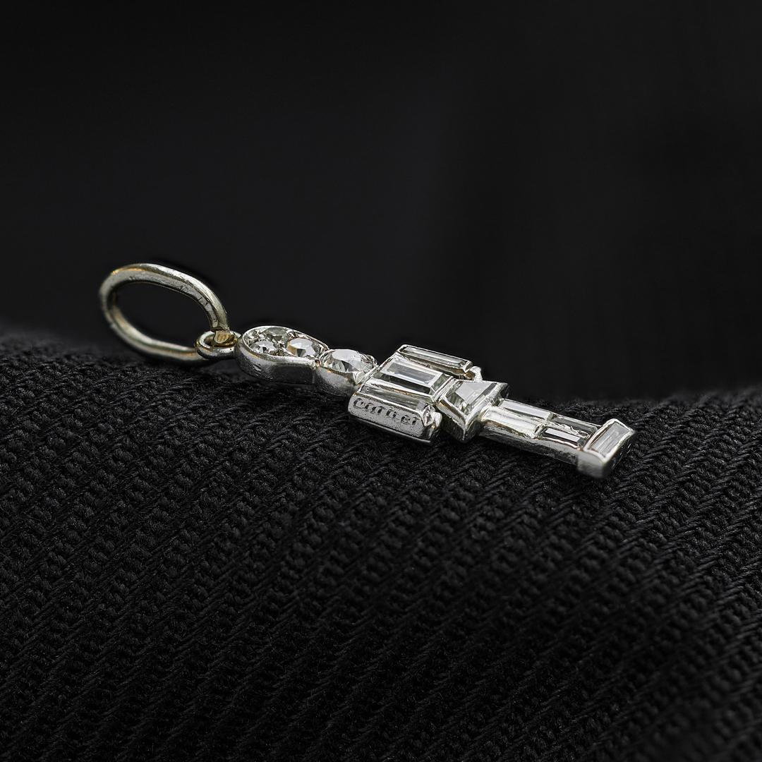 Cartier Art Deco Diamond Nutcracker Charm