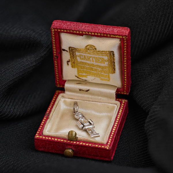 Cartier Art Deco Diamond Nutcracker Charm