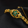 Victorian Emerald and Diamond Bracelet