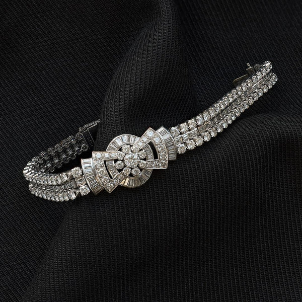 Cartier 12.00 Carat Diamond Bracelet
