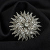 Edwardian Diamond Sunshine Brooch