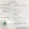 Antique 5.50 Carat Colombian Emerald and Diamond Pendant Necklace