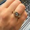 Boucheron Vintage Carre Cut Diamond Ring