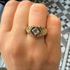 Boucheron Vintage Carre Cut Diamond Ring