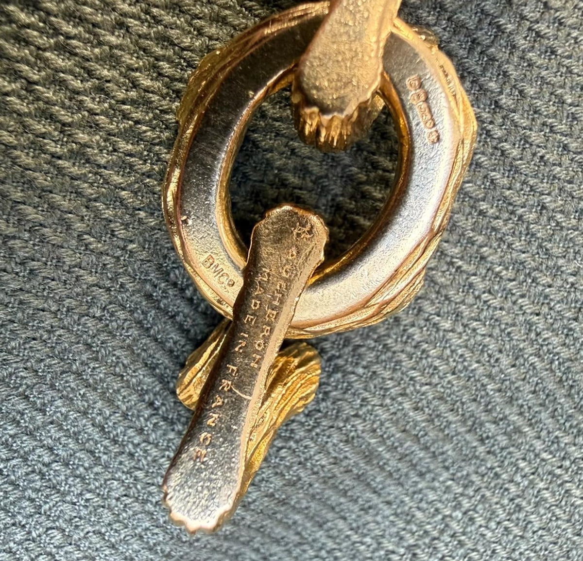 Boucheron Vintage Textured Branch Bracelet