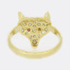 Ruby and Diamond Fox Head Ring