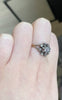 Victorian Old Cut Diamond Cluster Ring