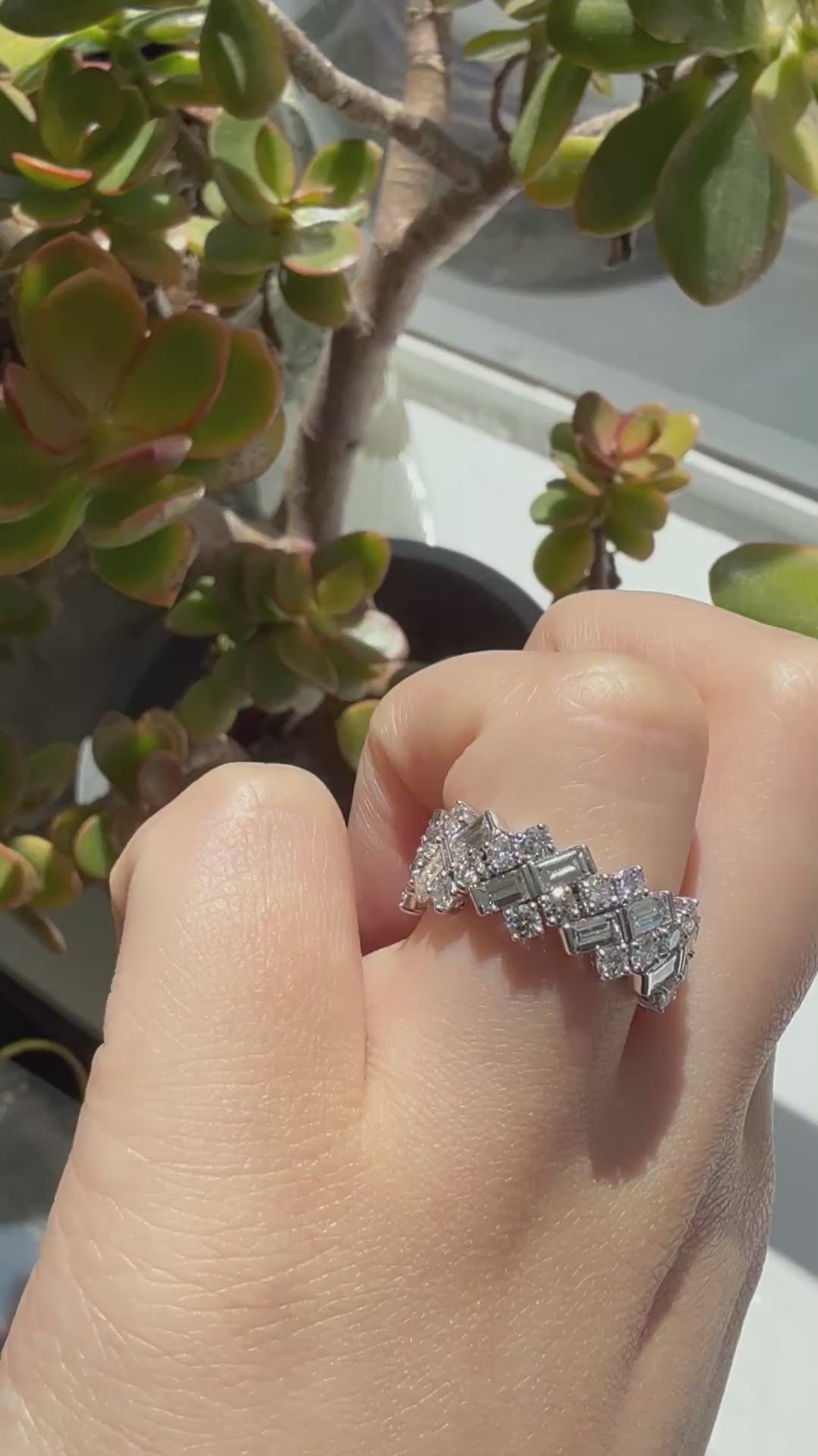 Cartier Diamond Reflection Ring
