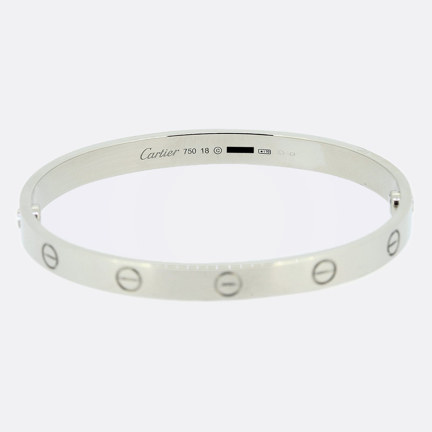 Cartier LOVE Bangle Size 18