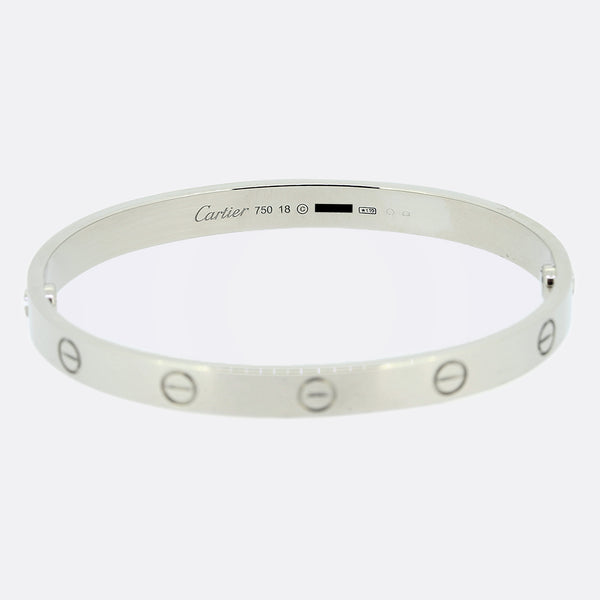 Cartier LOVE Bangle Size 18