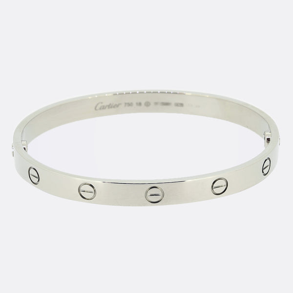 Cartier LOVE Bangle Size 18