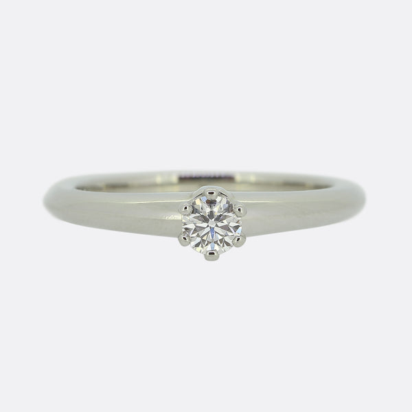 Tiffany & Co. 0.15 Carat Diamond Engagement Ring