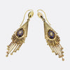 Victorian Etruscan Revival Drop Earrings