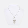 Edwardian Pearl and Diamond Lavalier Necklace