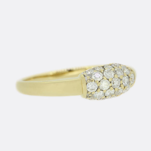 0.50 Carat Diamond Cluster Ring
