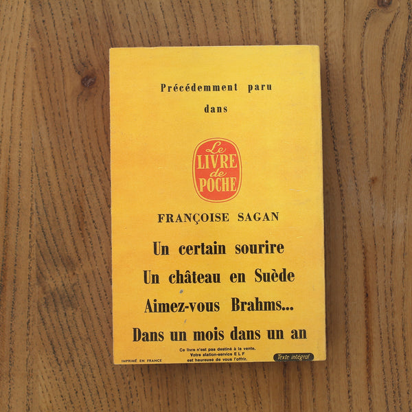 Françoise Sagan – Bonjour Tristesse