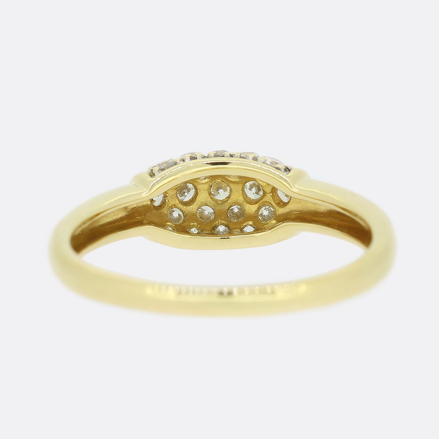 0.50 Carat Diamond Cluster Ring