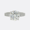 3.07 Carat Diamond Solitaire Engagement Ring