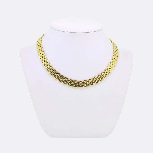 Fope Woven Chain Necklace